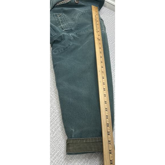 Vintage LL Bean Barn/Chore Coat - Primaloft Liner - Made In USA - Women L Green - Picture 14 of 16